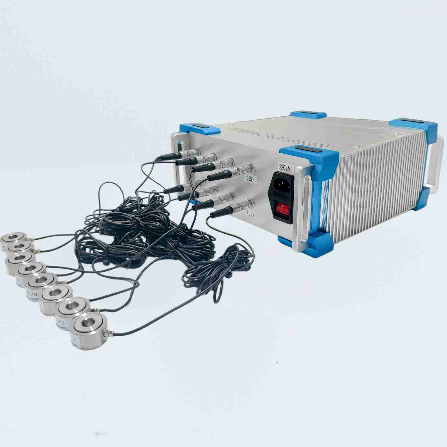 High-Precision 8-Channel Force Data Acquisition System image front