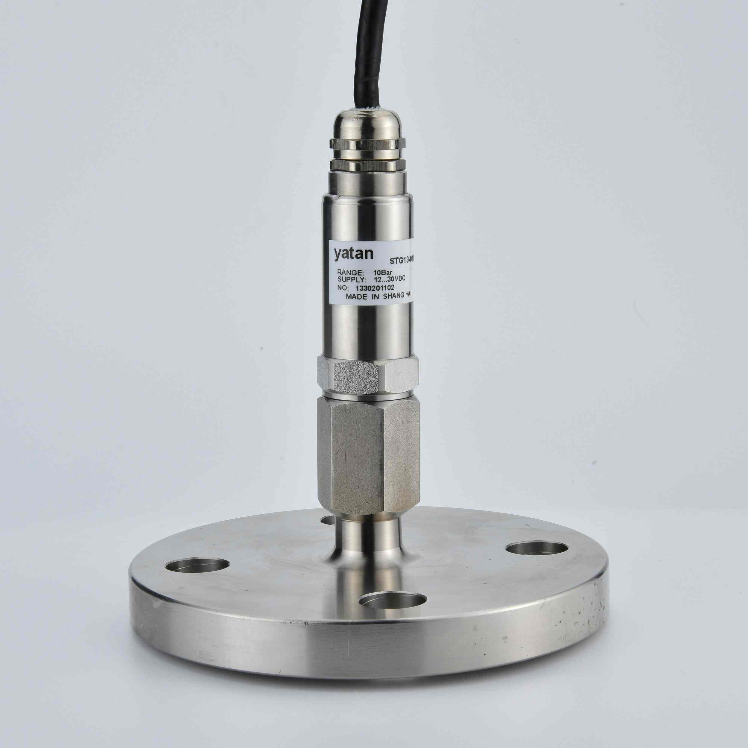 STG13 Anti-Corrosion Flush Diaphragm Pressure Transmitter image front