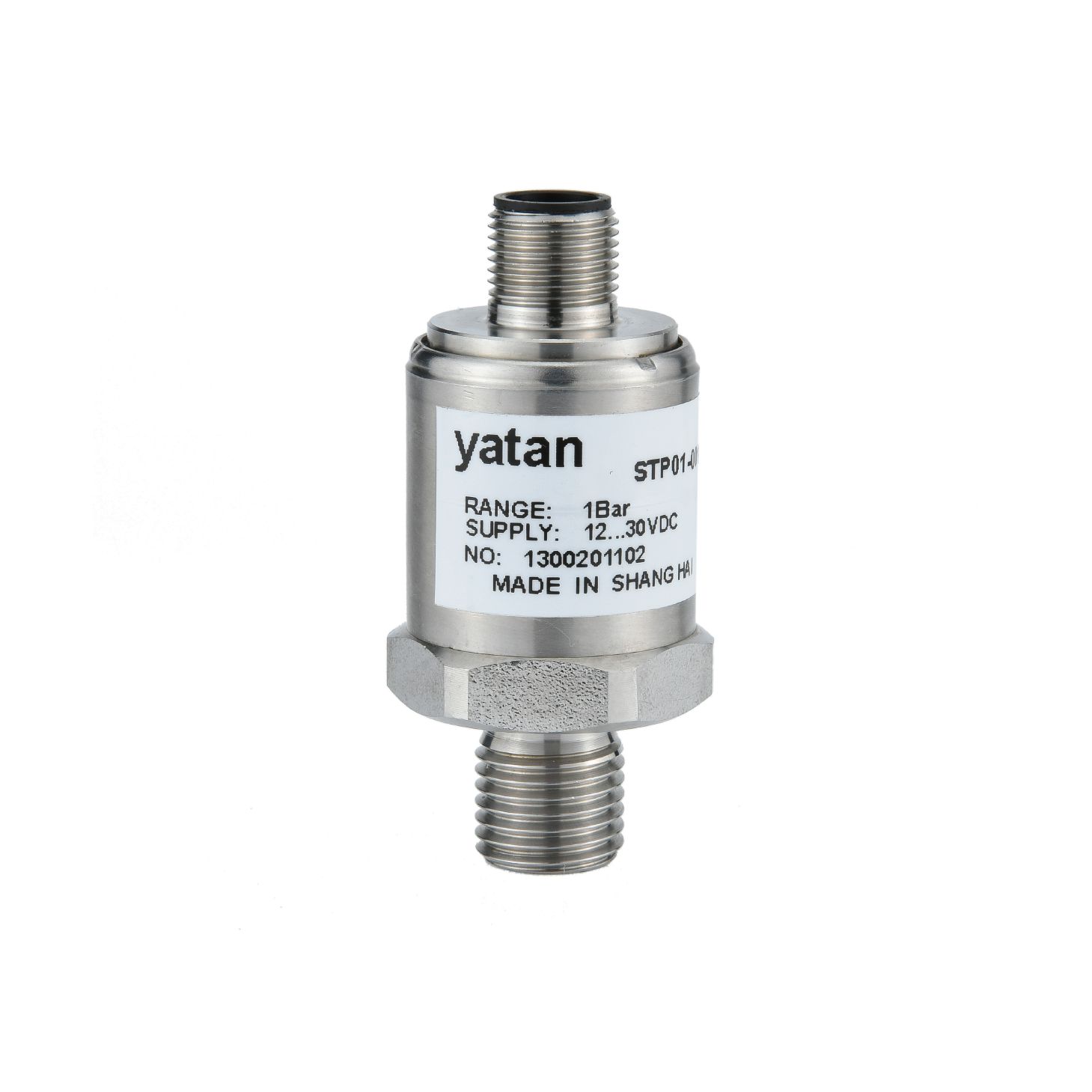 STP01 Industrial Electronic Pressure Switch PNP Output view front STP01 Industrial Electronic Pressure Switch PNP Output image front