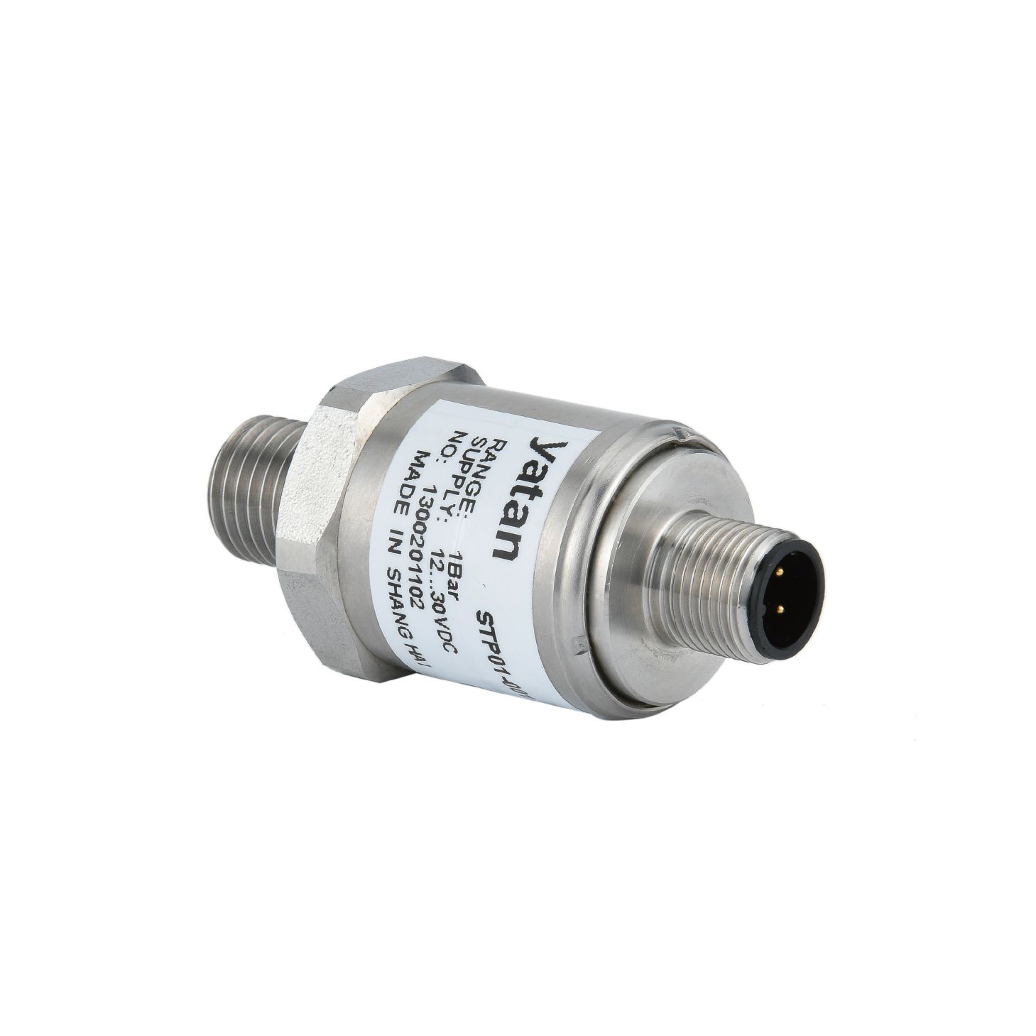 STP01 Industrial Electronic Pressure Switch PNP Output view side STP01 Industrial Electronic Pressure Switch PNP Output image side
