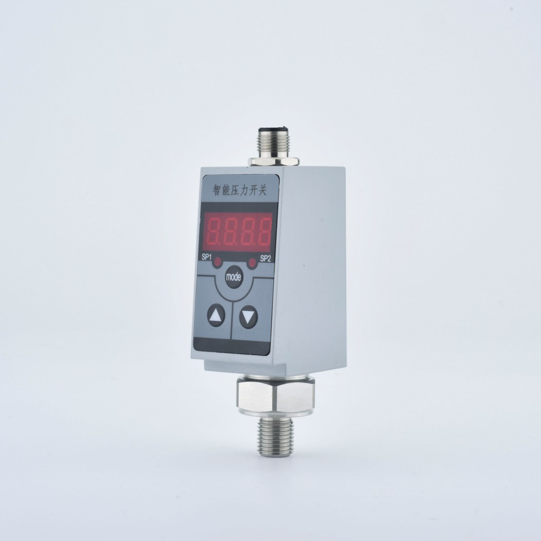 STP03 Smart Pressure Switch with 4–20mA Output (PNP/NPN) view front STP03 Smart Pressure Switch with 4–20mA Output (PNP/NPN) image front