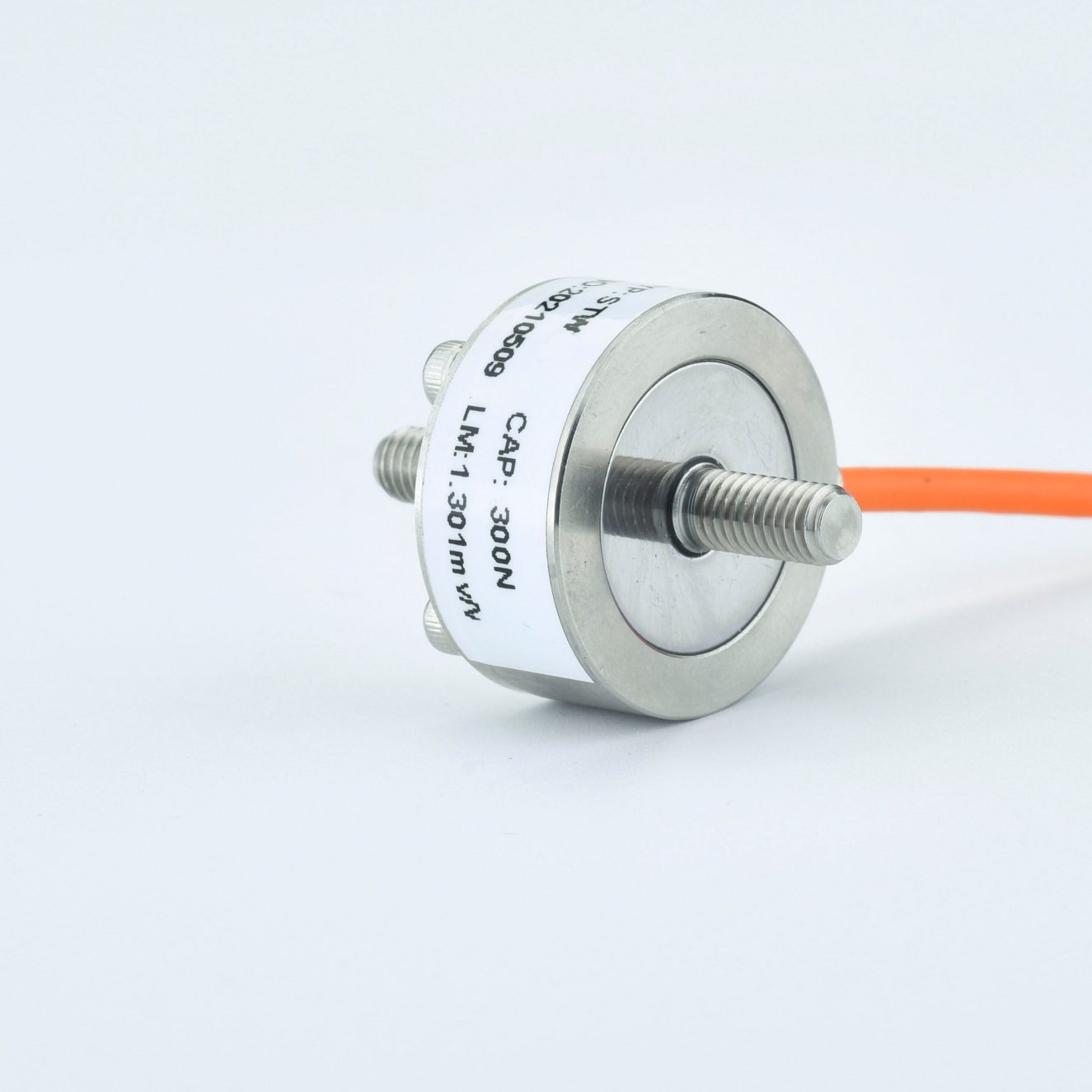 STW23 Miniature Force Sensor (Compact Fully Sealed Load Cell) view side STW23 Miniature Force Sensor (Compact Fully Sealed Load Cell) image side